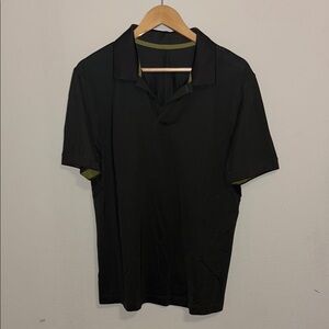 Lululemon Men's Forest Green Golf Polo Shirt